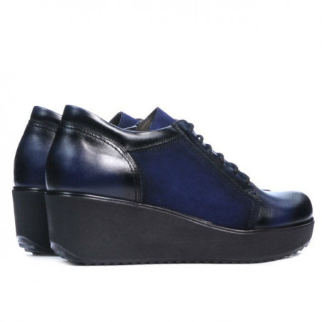 Damen Freizeitschuhe 668 indigo kombiniert