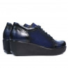 Damen Freizeitschuhe 668 indigo kombiniert