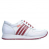 Damen Sportschuhe 665 weiß+rot