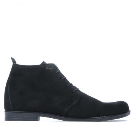 Herrenschuhe 412 schwarz Velours