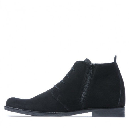 Herrenschuhe 412 schwarz Velours