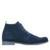 Herrenstiefel 412 Indigo Veloursleder