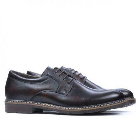 Casual / elegante Herrenschuhe 755-1 a braun