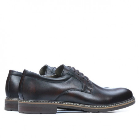 Casual / elegante Herrenschuhe 755-1 a braun