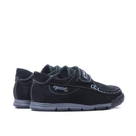 Kleinkinderschuhe 01c schwarz Velours