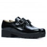 Damen Freizeitschuhe 670 Lack schwarz
