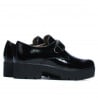 Damen Freizeitschuhe 670 Lack schwarz