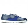 Damen Freizeitschuhe 7001 kombiniert indigoblau