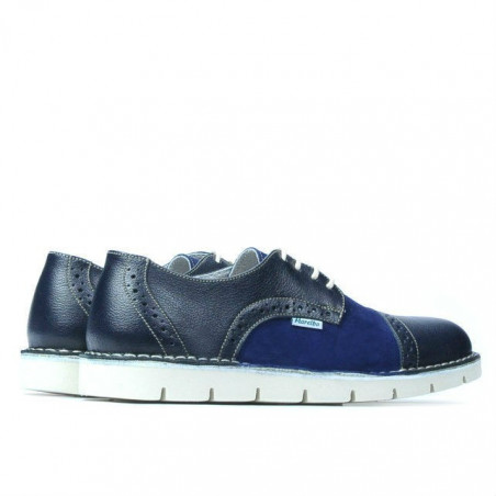 Damen Freizeitschuhe 7001 kombiniert indigoblau