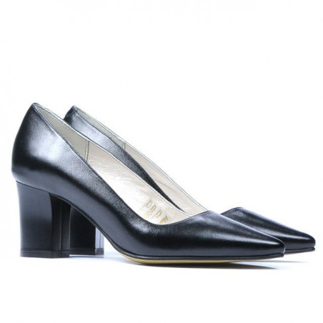 Damen elegante Schuhe 1253 schwarz