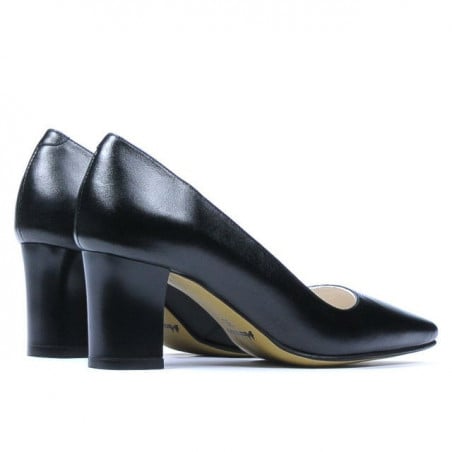 Damen elegante Schuhe 1253 schwarz
