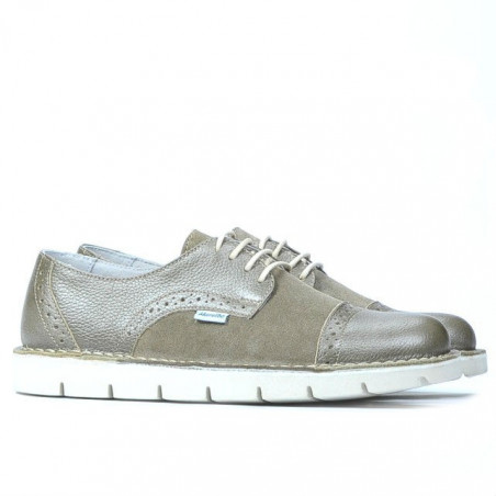 Damen Freizeitschuhe 7001 Sand kombiniert