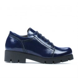 Kinderschuhe 158 Lack Indigo
