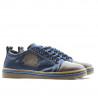 Jugendsportschuhe 392 braun+indigo