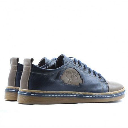 Jugendsportschuhe 392 braun+indigo