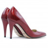 Damen elegante Schuhe 1246 Lack Bordeaux