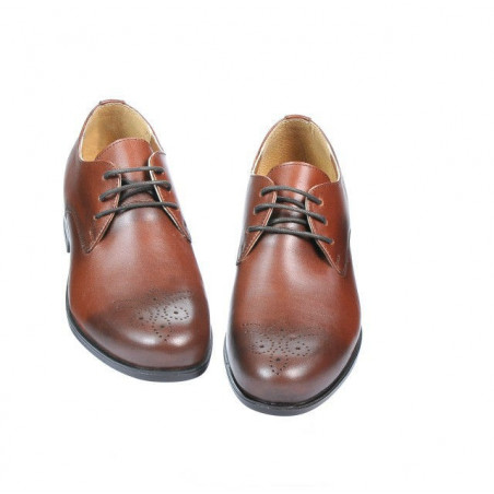 Elegante Schuhe Jugendliche 398 in Braun