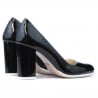 Elegante/schicke Damenschuhe 1254 Lack schwarz