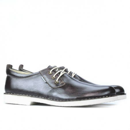 Herren Freizeitschuhe (große Größen) 7201m Kaffee