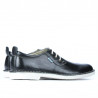 Herren Freizeitschuhe (große Größen) 7201m schwarz