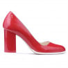 Elegante/legere Damenschuhe 1254 Lack Rot
