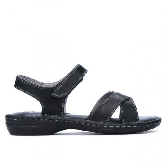Damensandalen 502 schwarz Damensandalen 502 schwarz