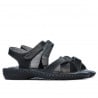 Damensandalen 502 schwarz