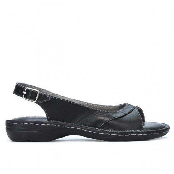 Damensandalen 503 schwarz