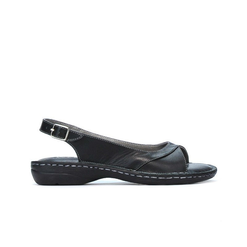 Damensandalen 503 schwarz