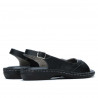 Damensandalen 503 schwarz