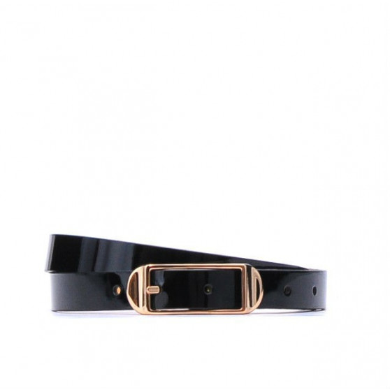 Damen Gürtel 03m schwarzer Lack Damen Gürtel 03m schwarzer Lack