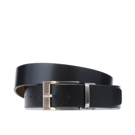 Herrengürtel 08b zweifarbig schwarz+braun1