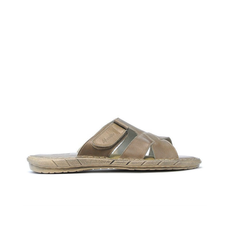 Herren Sandalen 358 Tuxon Sandfarbe