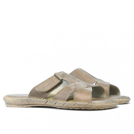 Herren Sandalen 358 Tuxon Sandfarbe