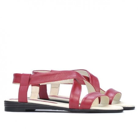 Damensandale 5010 rot