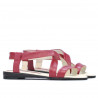 Damensandale 5010 rot