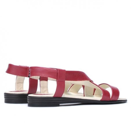 Damensandale 5010 rot