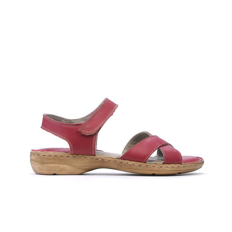 Damen Sandalen 502 rot