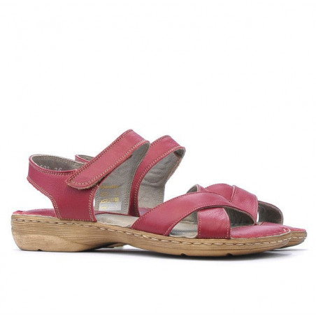 Damen Sandalen 502 rot