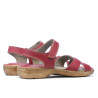 Damen Sandalen 502 rot