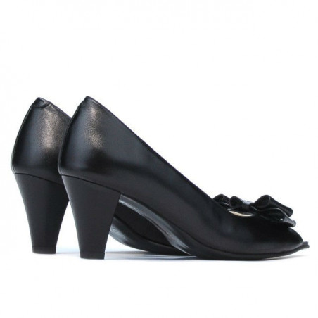 Damensandalen 1255 schwarz
