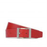 Damen Gürtel 02m rot biz