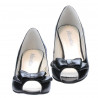 Damensandalen 1255 schwarz