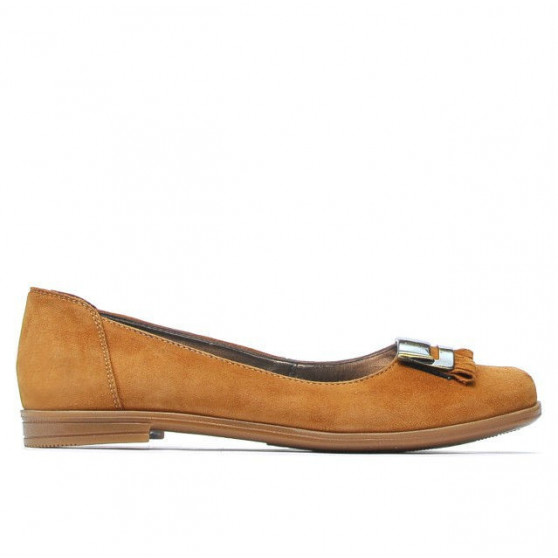 Damenballerinas 674 braun Velours Damenballerinas 674 braun Velours