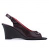 Damen Sandalen 596 Bordeaux