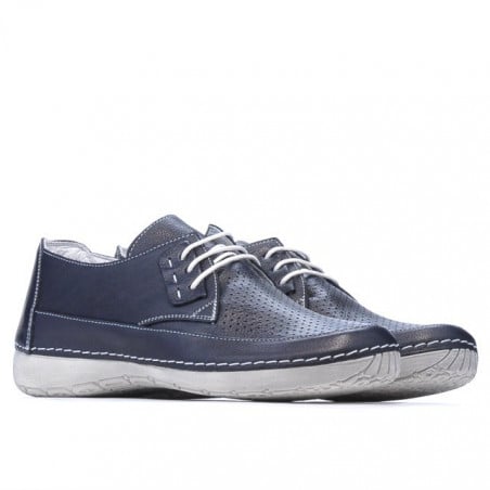 Damen Mokassins 672m Indigo