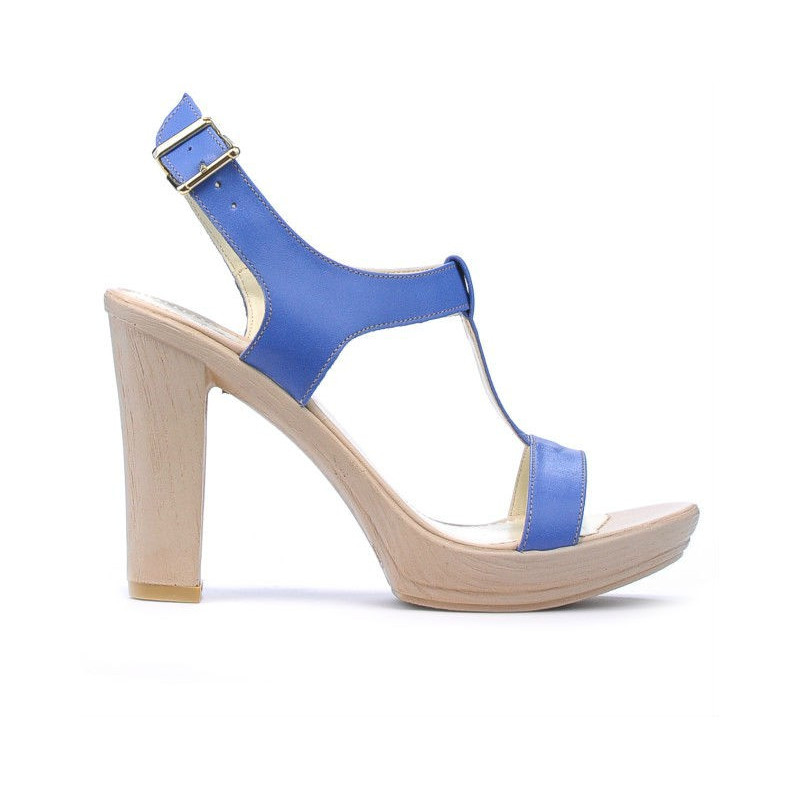 Damen Sandalen 5018 Blau