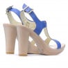 Damen Sandalen 5018 Blau