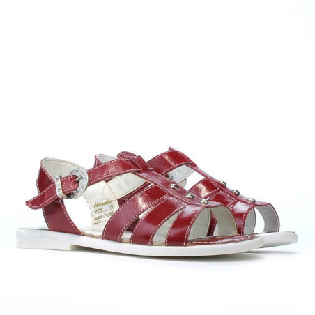 Kindersandalen 530 Lack Rot