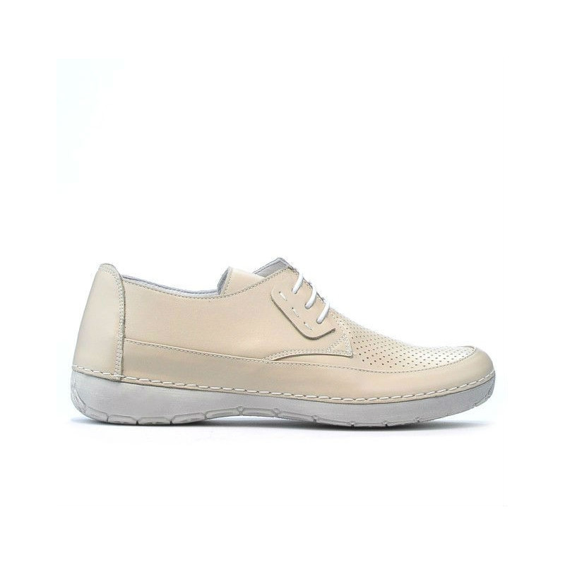 Damen-Mokassins 672 beige